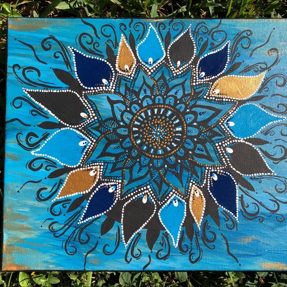 Original painting wall art acrylic on canvas - Picture 4 of 11